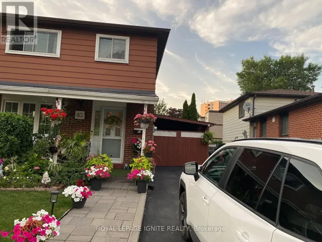 83 COXWORTH CRESCENT, Toronto (Malvern), Ontario M1B1E2