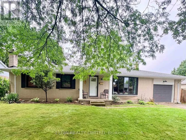 17 BUTLER DRIVE, St. Thomas, Ontario N5R4Y9