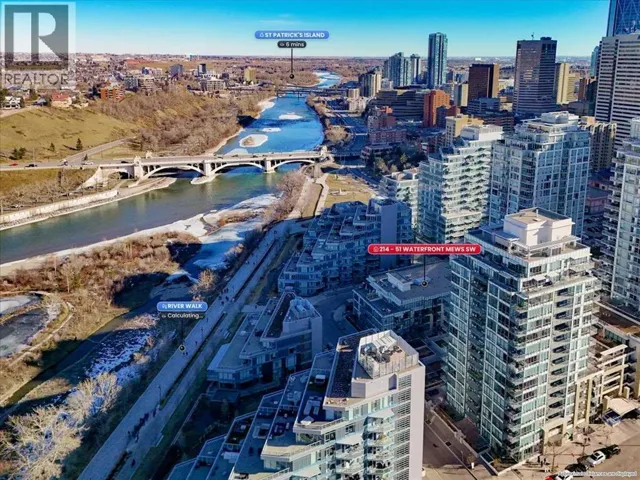 214, 51 Waterfront Mews SW, Calgary, Alberta T2P0X3