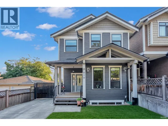 610 THIRTEENTH STREET, New Westminster, British Columbia V3M4M2