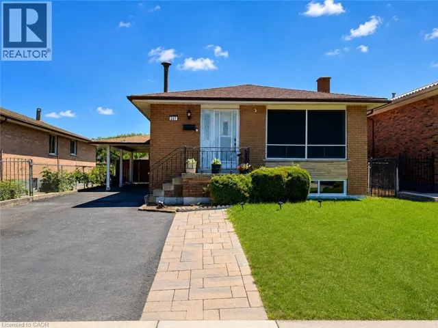 207 MOUNT ALBION Road, Hamilton, Ontario L8K6K1
