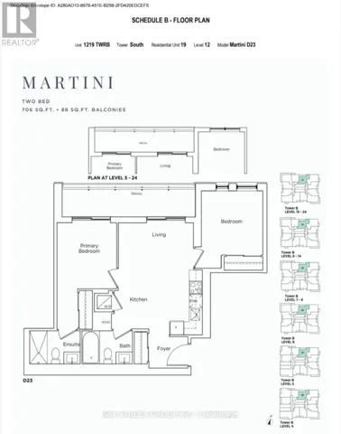 1207 - 21 MEADOWDALE ROAD, Vaughan (Vaughan Corporate Centre), Ontario L4K0H6