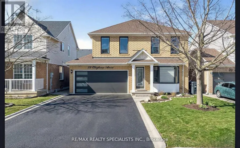 22 CLAYBORNE AVENUE, Brampton (Fletcher's Meadow), Ontario L7A1N8