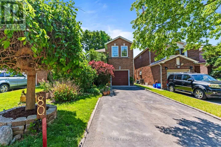 80 BROCKMAN CRESCENT, Ajax (Central West), Ontario L1T2L7