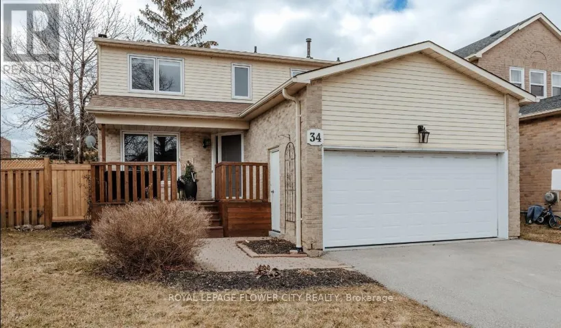 BASEMENT - 34 GILMOUR ROAD, Ajax (Central), Ontario L1S5J5