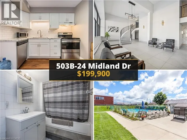 24 MIDLAND Drive Unit# 503B, Kitchener, Ontario N2A2A8