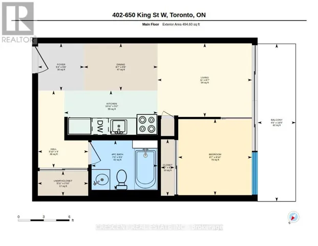 402 - 650 KING STREET W, Toronto (Waterfront Communities), Ontario M5V0H6