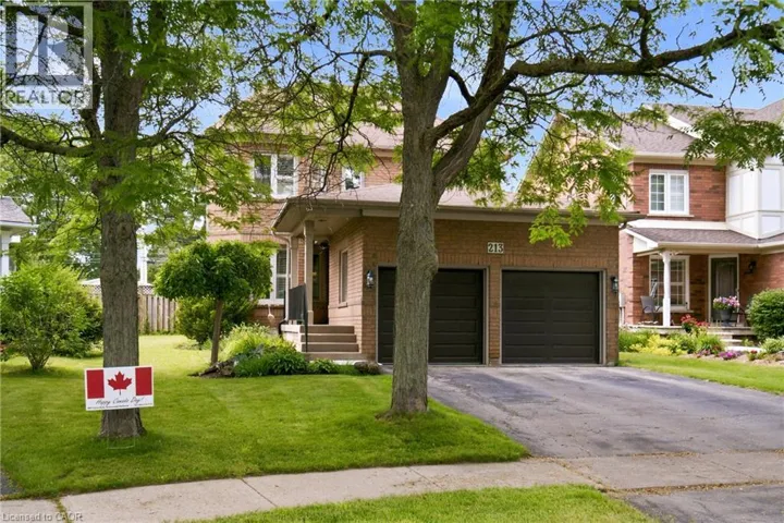 213 FELLOWES Crescent, Waterdown, Ontario L0R2H3