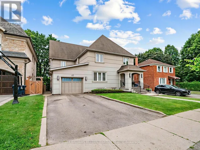 45 FAIRHOLME AVENUE, Toronto (Englemount-Lawrence), Ontario M6B2W7