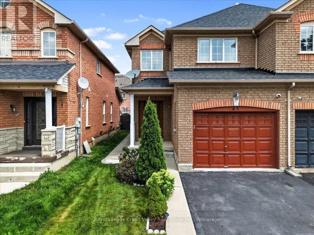 43 COPPERMILL DRIVE, Brampton (Northwest Sandalwood Parkway), Ontario L7A1N1