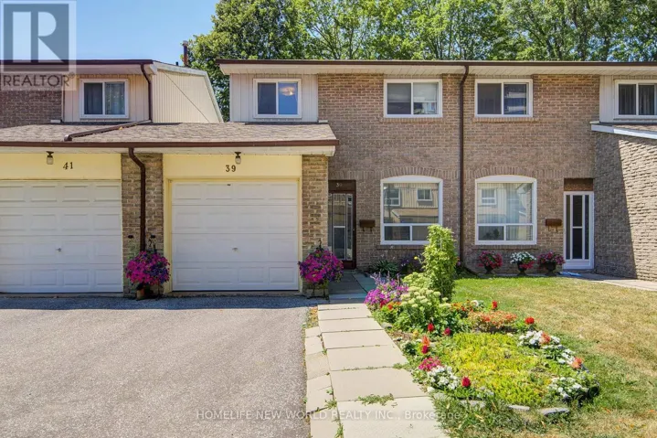 39 - 44 CHESTER LE BOULEVARD, Toronto (L'Amoreaux), Ontario M1W2M8