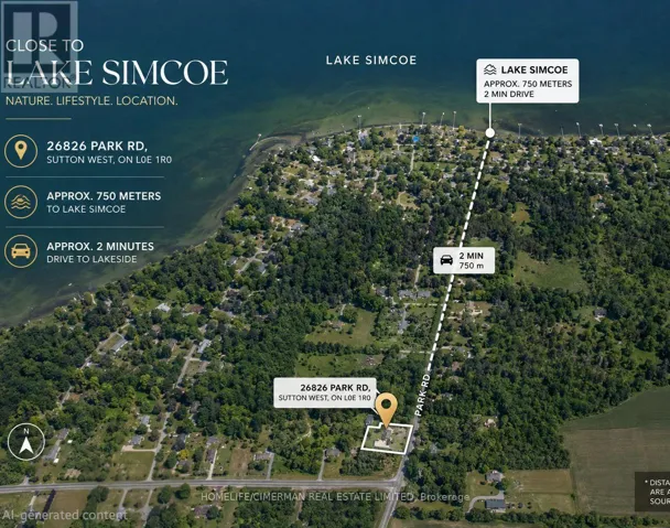 26826 PARK ROAD, Georgina (Sutton & Jackson's Point), Ontario L0E1R0