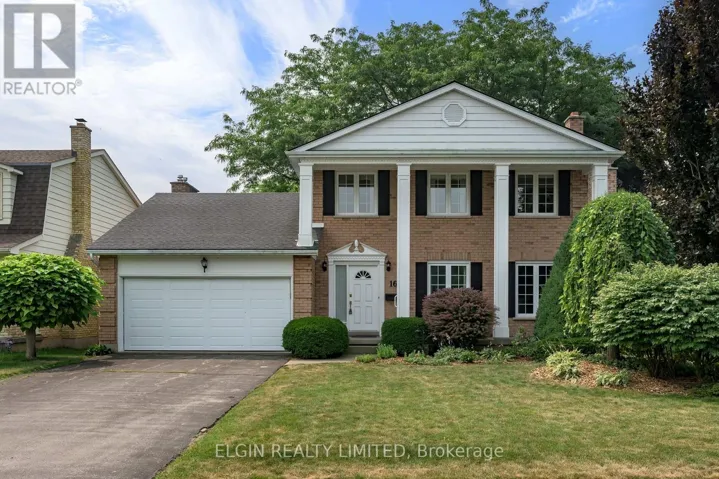 16 MASSEY DRIVE, St. Thomas, Ontario N5R5M6