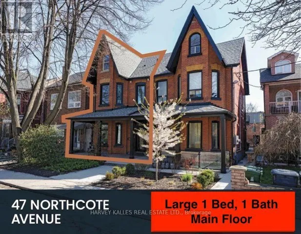 1 - 47 NORTHCOTE AVENUE, Toronto (Little Portugal), Ontario M6J3K1