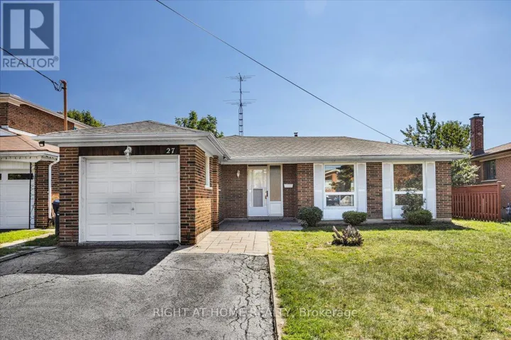 27 VILLATA GARDENS, Toronto (York University Heights), Ontario M3J1J7