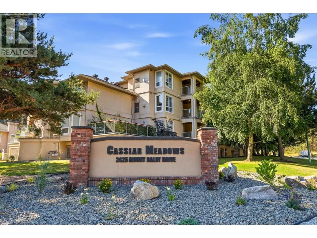 2425 Mount Baldy Drive Unit# 307, Kelowna, British Columbia V1V1Z3