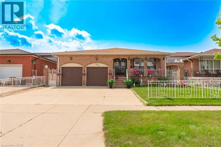 43 HENLEY Drive, Stoney Creek, Ontario L8E3T1