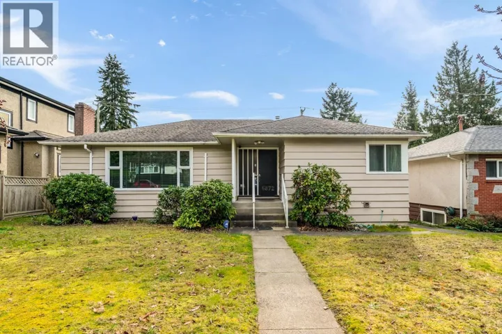 6872 HEATHER STREET, Vancouver, British Columbia V6P3P6