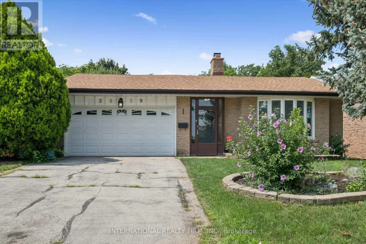 2659 CONSTABLE ROAD, Mississauga (Clarkson), Ontario L5J1W3