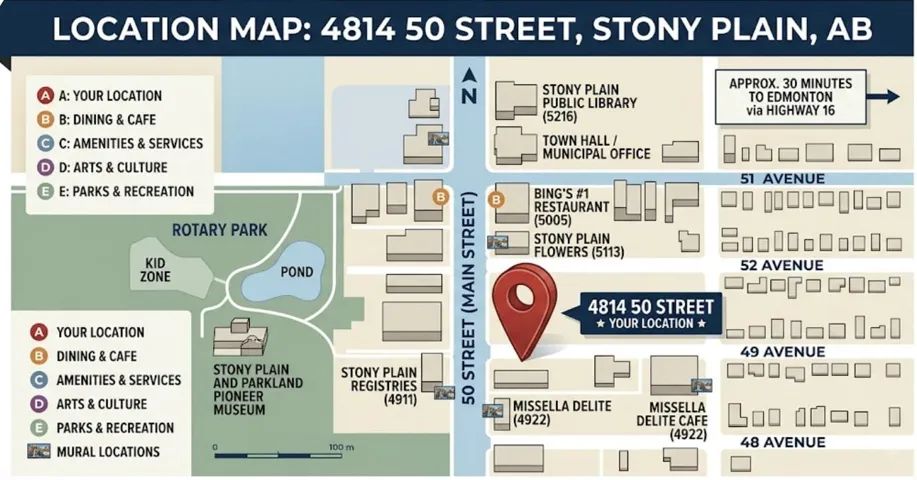 4814 - 50 Street, Stony Plain, Alberta T7Z1T3