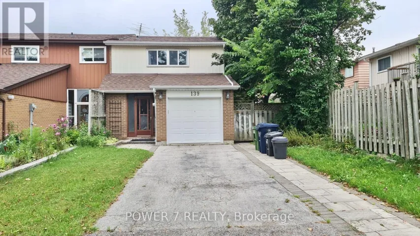 139 CAROLBREEN SQUARE, Toronto (Agincourt North), Ontario M1V1J1