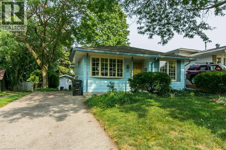 66 SHEA Crescent, Kitchener, Ontario N2E1E8