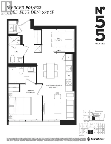 322 - 55 MERCER STREET, Toronto (Waterfront Communities), Ontario M5V0W4