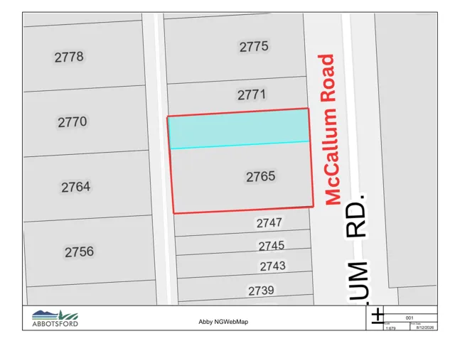 2765 MCCALLUM ROAD, Abbotsford, British Columbia V2S3R2