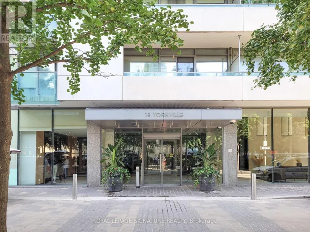 2205 - 18 YORKVILLE AVENUE, Toronto (Annex), Ontario M4W3Y8