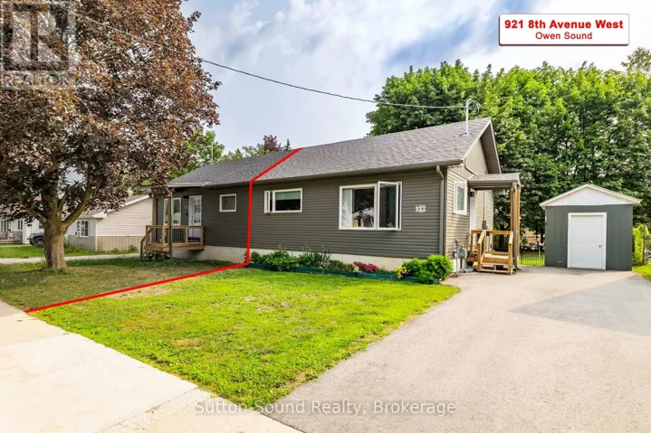 921 8TH AVENUE W, Owen Sound, Ontario N4K5M3