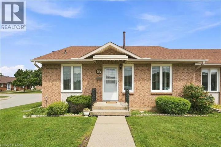 122 BUNTING Road Unit# 68, St. Catharines, Ontario L2P3X7