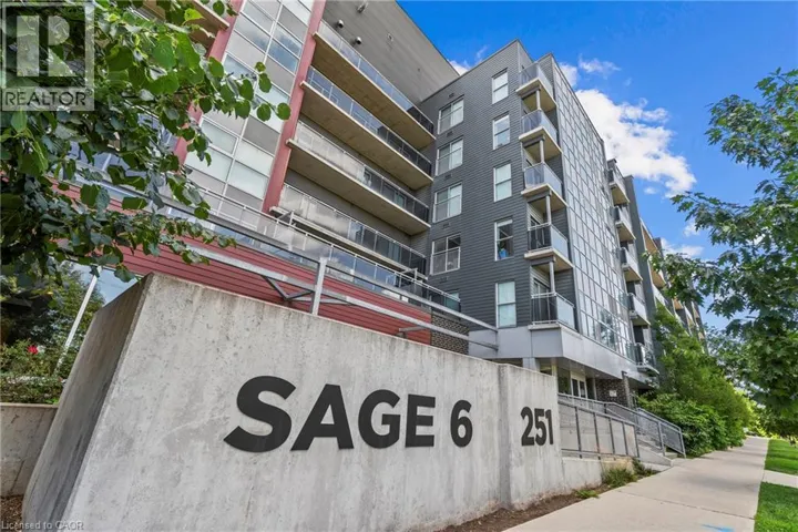 251 HEMLOCK Street Unit# 109, Waterloo, Ontario N2L0H2