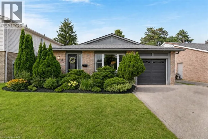 18 BISMARK Drive, Cambridge, Ontario N1S4G1