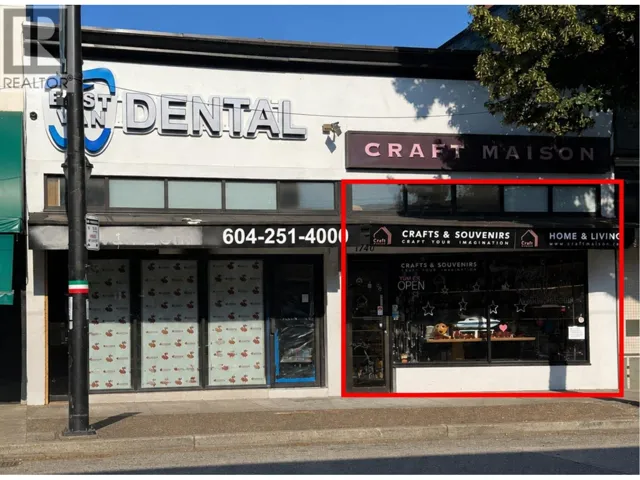 1740 COMMERCIAL DRIVE, Vancouver, British Columbia V5N4A3