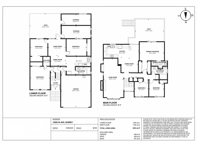 15292 94 AVENUE, Surrey, British Columbia V3R1E3