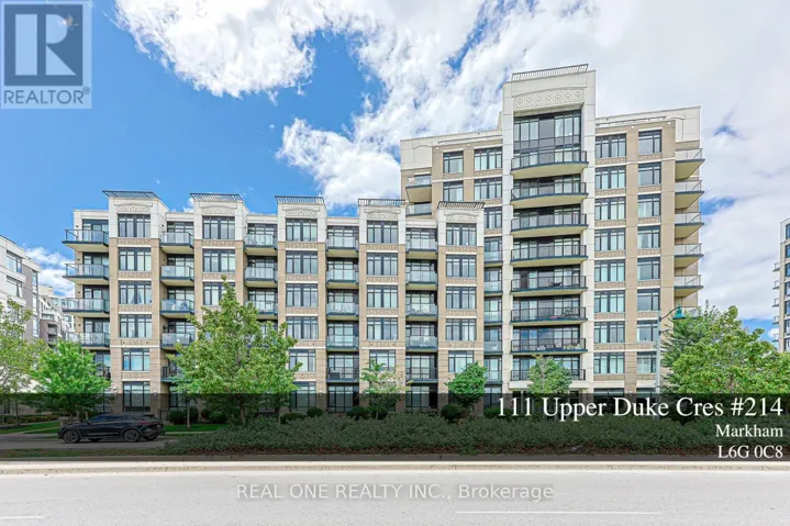 214 - 111 UPPER DUKE CRESCENT, Markham (Unionville), Ontario L6G0C8