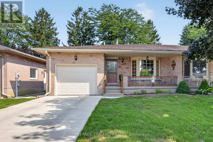 43 BONNIE PLACE, St. Thomas, Ontario N5R5W5