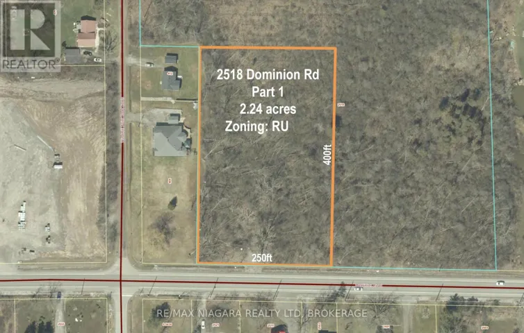 LOT 1 - 2518 DOMINION ROAD, Fort Erie (Ridgeway), Ontario L0S1N0