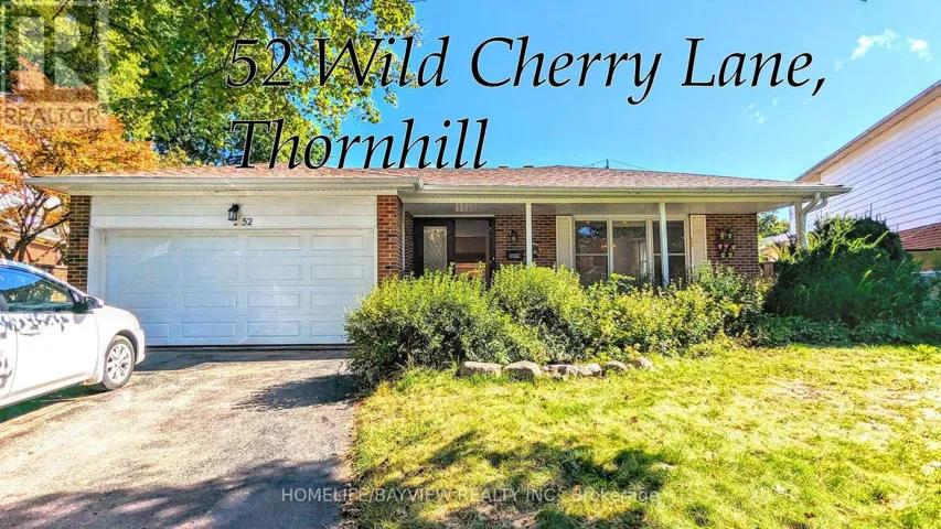 52 WILD CHERRY LANE, Markham (Royal Orchard), Ontario L3T3T4