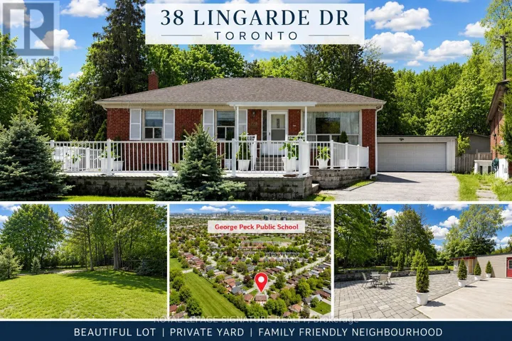 38 LINGARDE DRIVE, Toronto (Wexford-Maryvale), Ontario M1R1X6