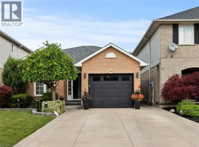 40 BRIDGETTE Drive, Hamilton, Ontario L9A5J8