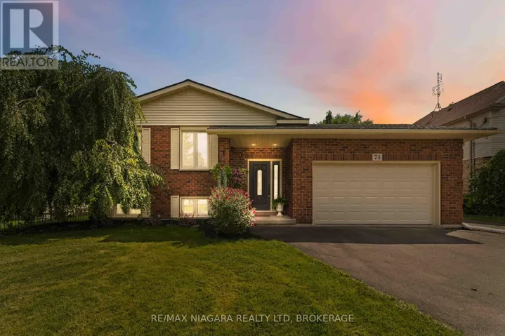 71 SUMBLER ROAD, Welland (West Welland), Ontario L3C3P1