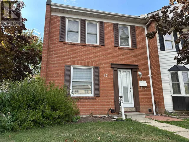47 - 1020 CENTRAL PARK DRIVE, Brampton (Northgate), Ontario L6S3J5