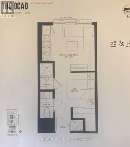 806 - 20 RICHARDSON STREET, Toronto (Waterfront Communities), Ontario M5A0S6