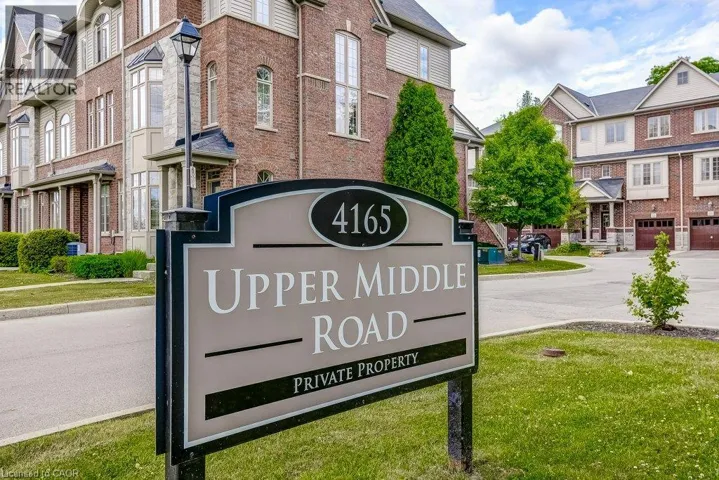 4165 UPPER MIDDLE Road Unit# 13, Burlington, Ontario L7M0V4