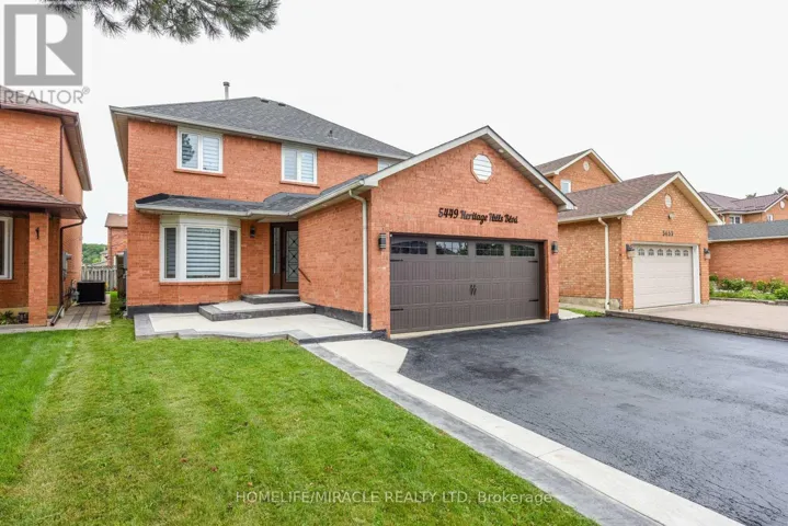 5449 HERITAGE HILLS BOULEVARD, Mississauga (Hurontario), Ontario L5R2H4