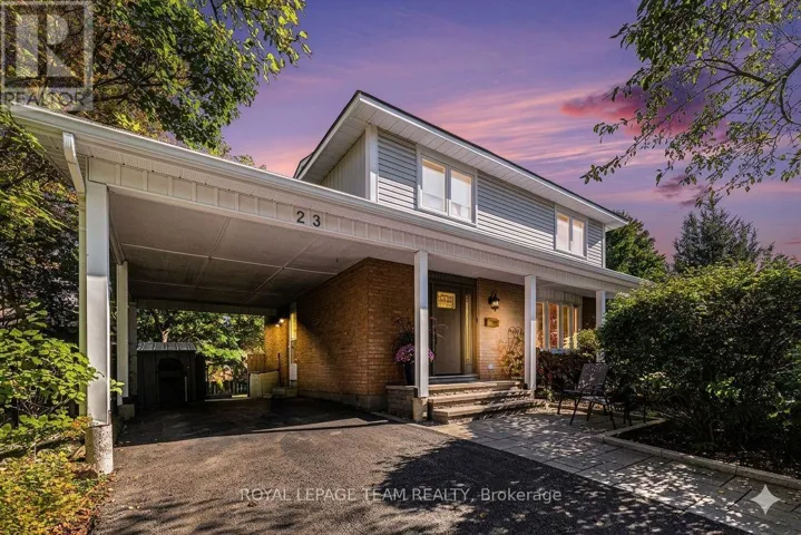 23 CHANONHOUSE DRIVE, Ottawa, Ontario K0A2Z0