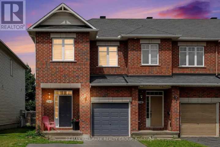 244 CALAVERAS AVENUE, Ottawa, Ontario K2J5K6