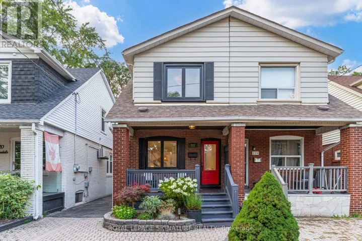 222 QUEENSDALE AVENUE, Toronto (Danforth Village-East York), Ontario M4C2B2