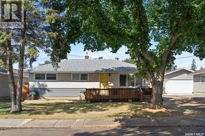 64 Coldwell ROAD, Regina, Saskatchewan S4R4K3